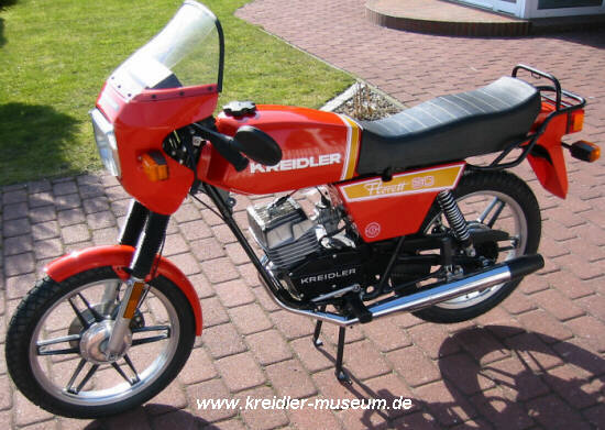 1981 - 82: Kreidler Florett 80 ccm
